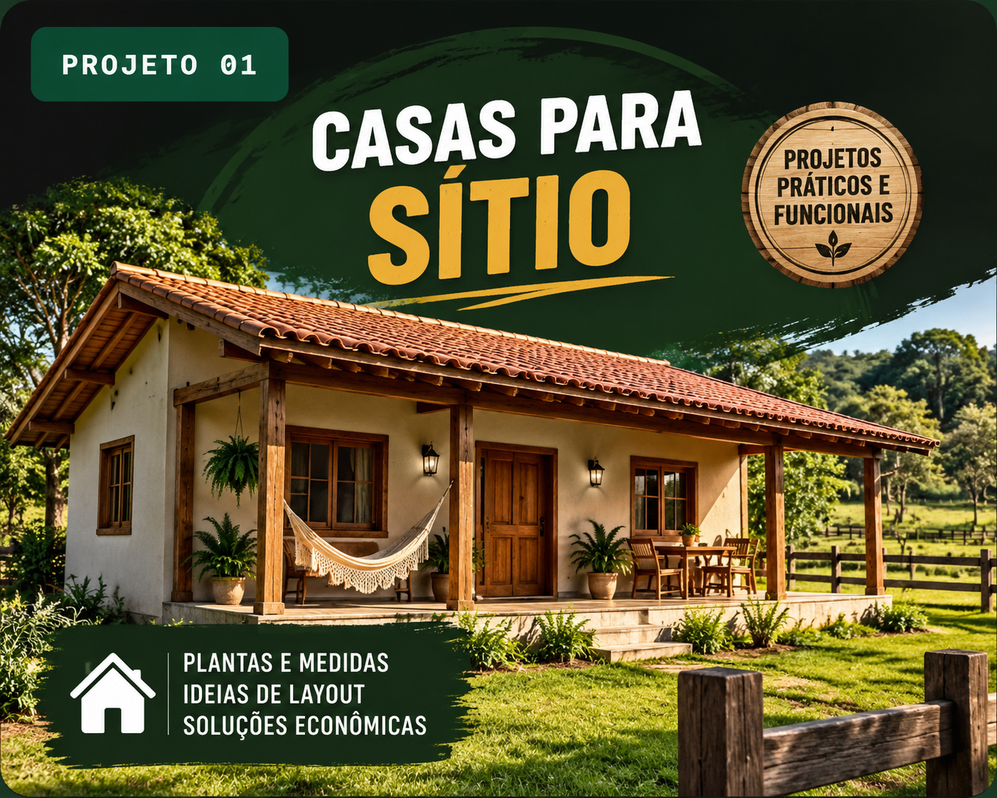 Casa para Sítio